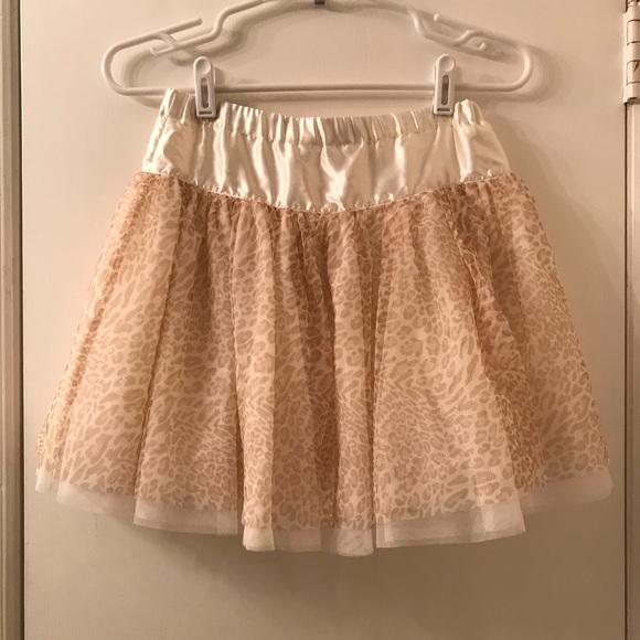 Girls Justice Leopard Print Skirt - Picture 9 of 10